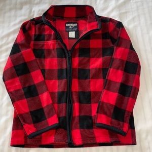 OshKosh B’gosh Kids Full-Zip Fleece Sweater